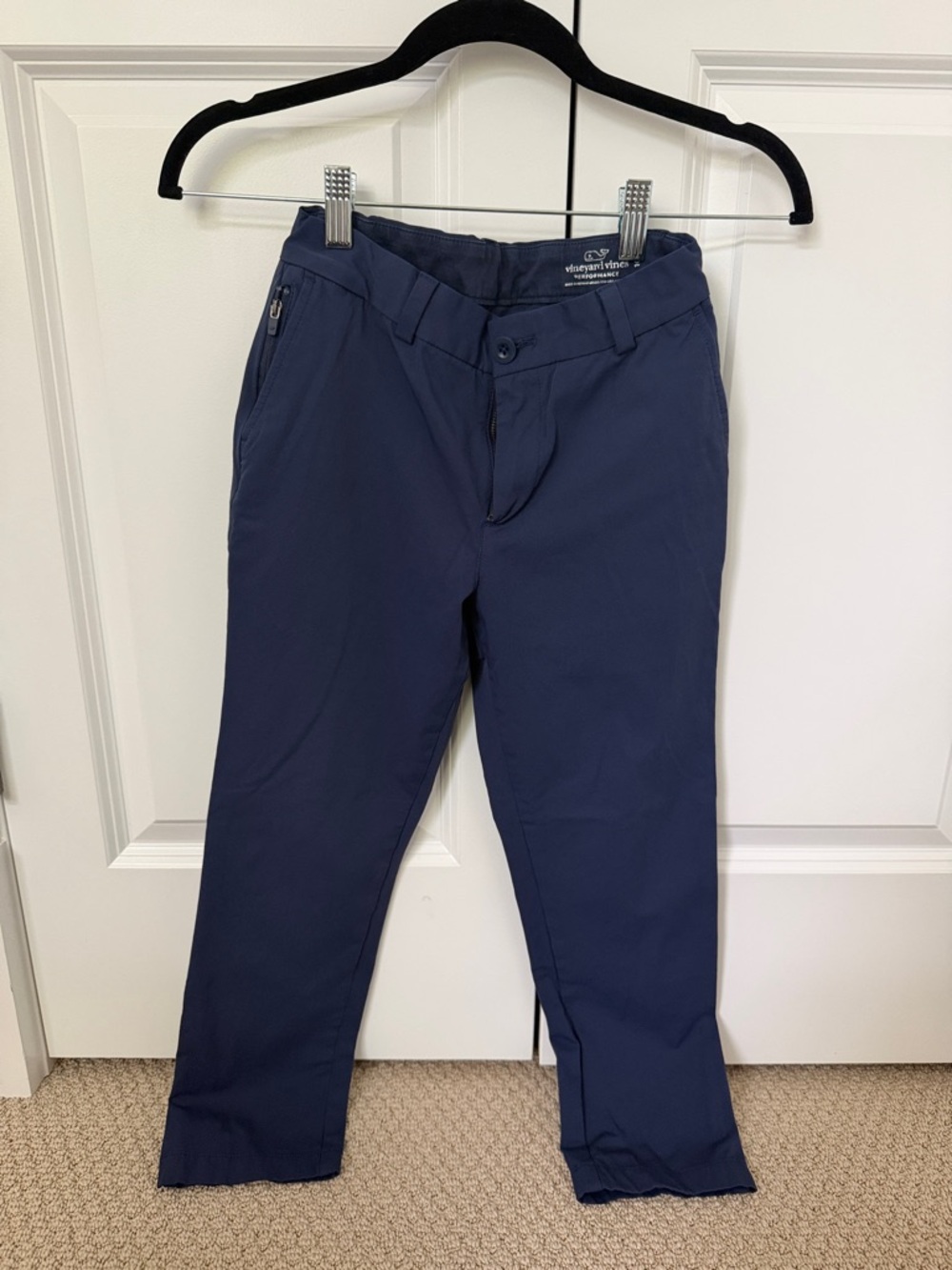 Vineyard Vines Kids Navy Performance Pants